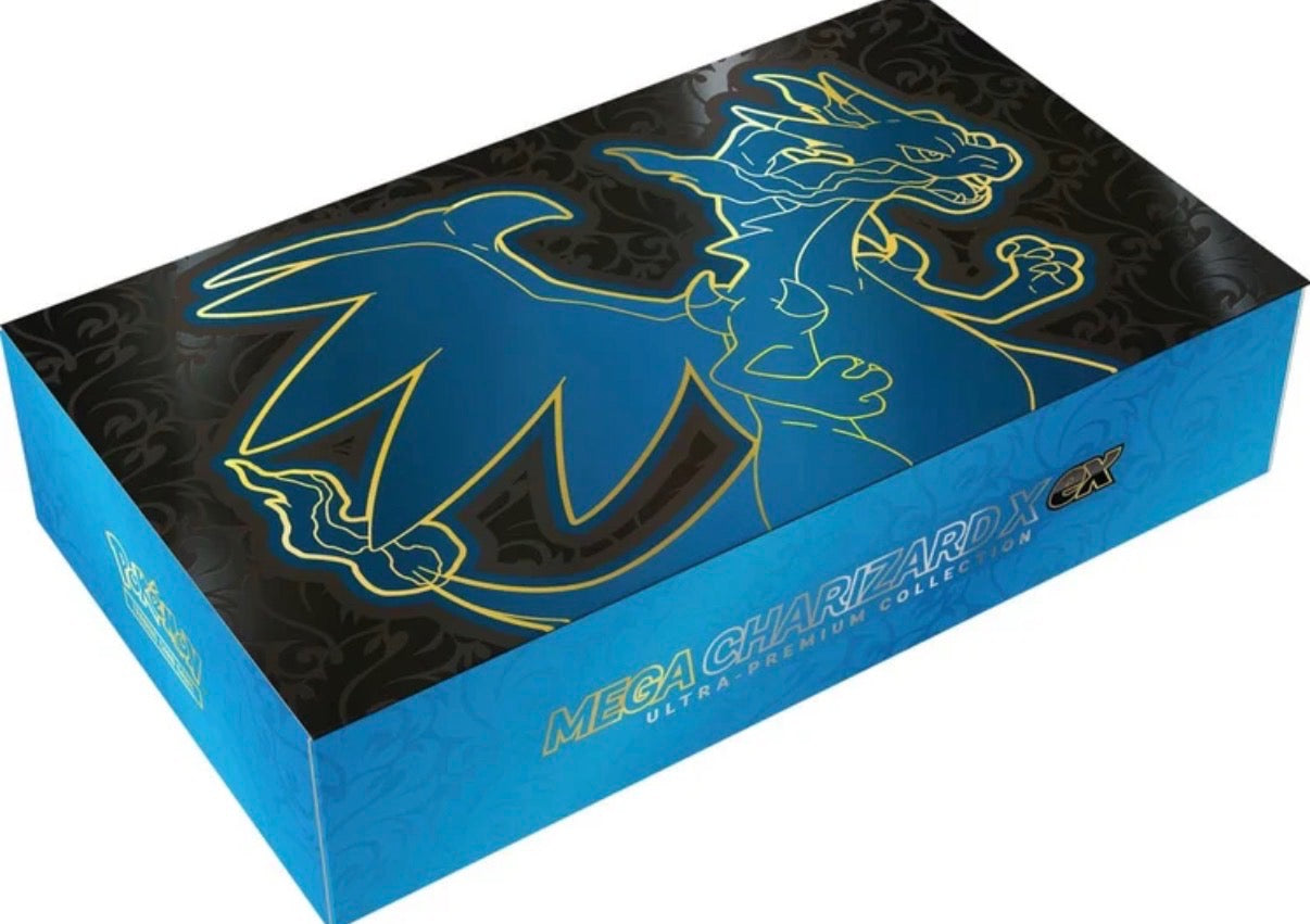 Pokémon TCG: Mega Charizard X ex Ultra-Premium Collection Box (Factory Sealed)