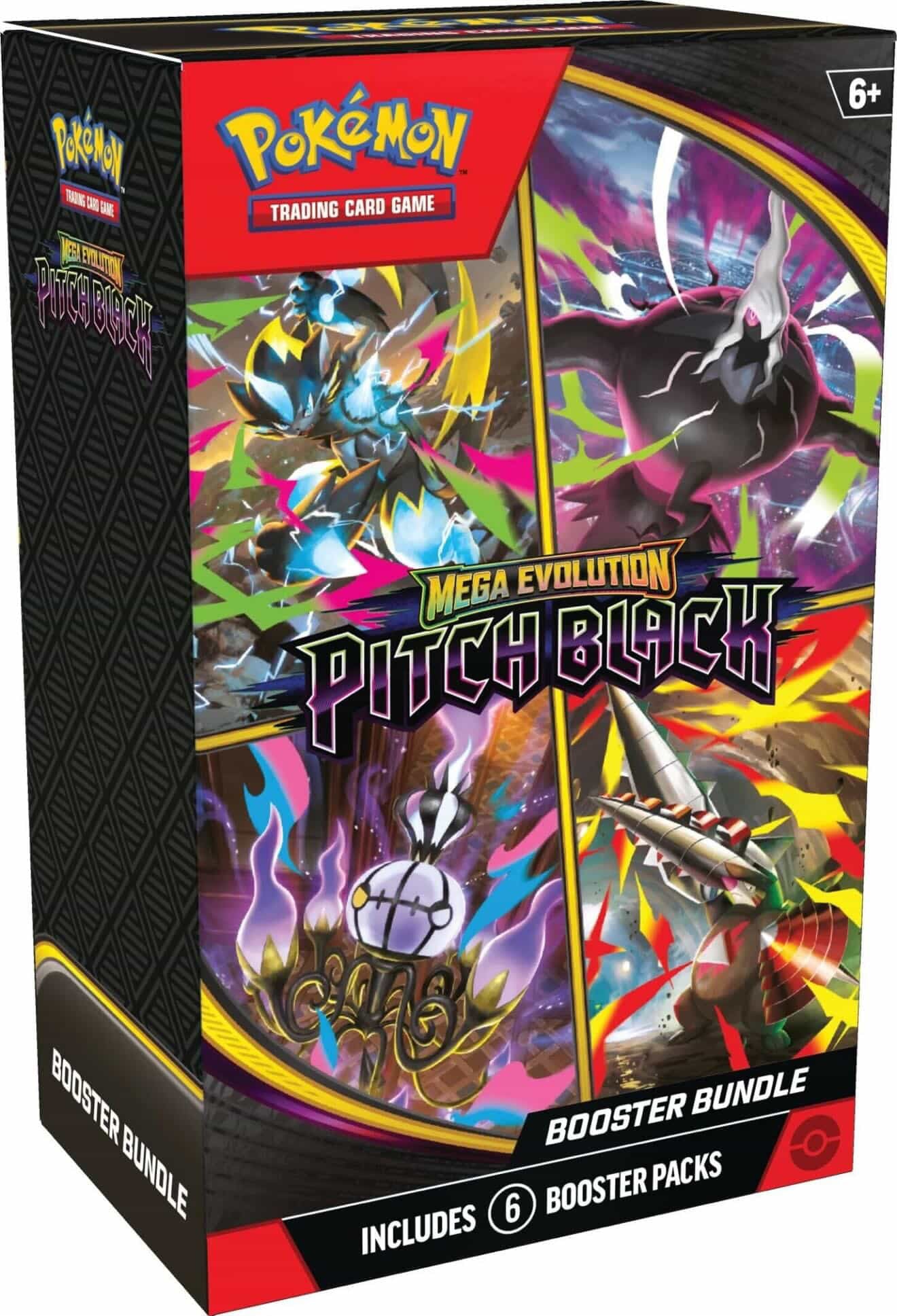 Pokemon Trading Card Game: Pitch Black Booster Bundle Pre-Order
Release Date: 07/17/2026