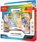 Pokemon TCG: First Partner Illustration Collection Series 3 Pre-Order | 3 Promo Cards + 2 Booster Packs | Release Date 08/07/2026