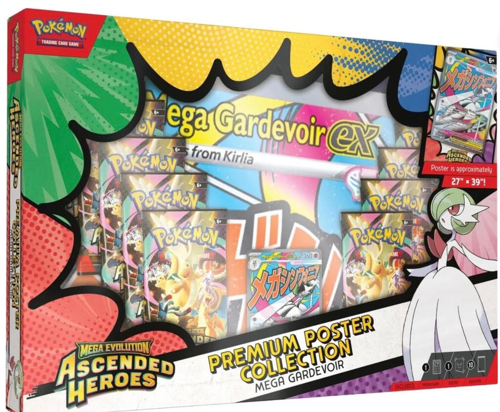 Pokemon Ascended Heroes Premium Poster Collection