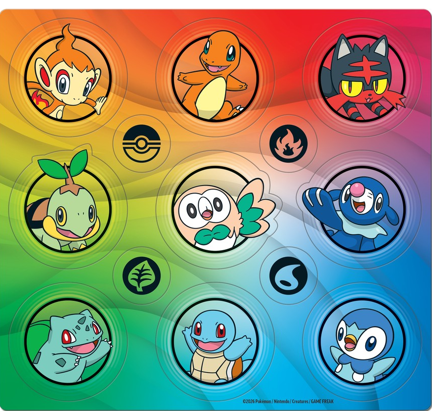 Pokemon First Partner Ilustration Collection Series 1  (Pre-Order)