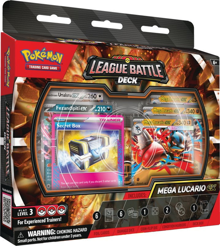Pokémon Mega Lucario ex League Battle Deck – Pre-Order (06/19/2026 Release)