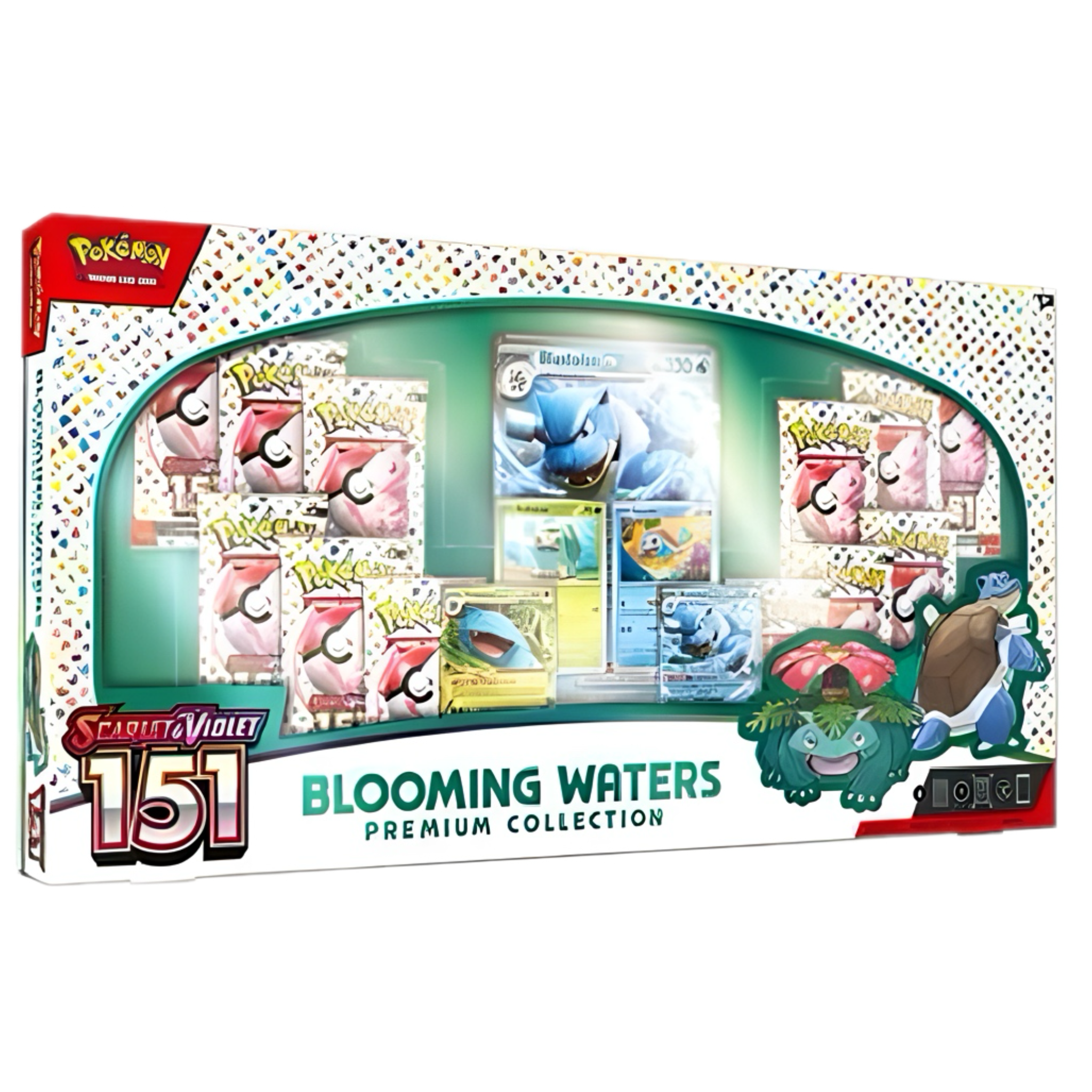 Pokemon TCG: 151 Blooming Waters Premium Collection Box **(RIP LIVE ONLY)**