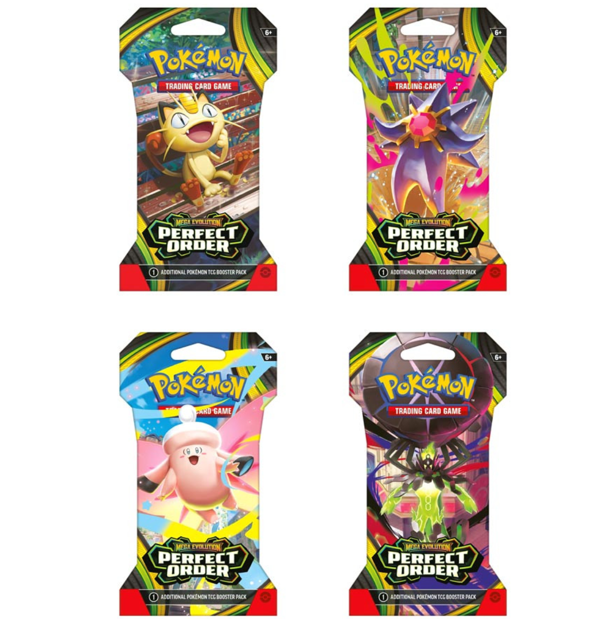 Pokémon TCG: Mega Evolution 3: Perfect Order: Sleeved Booster