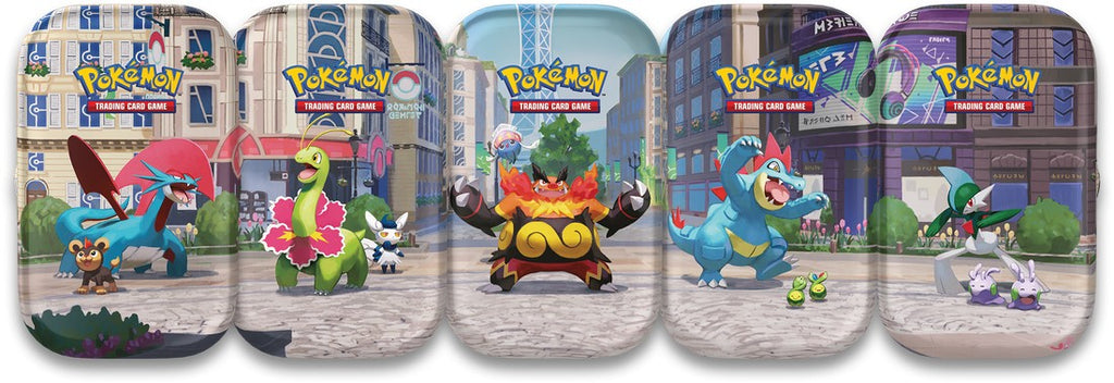 Pokémon Luminous City Mini Tin (Release Date: June 5, 2026) – Sealed TCG Mini Tin | Random Design