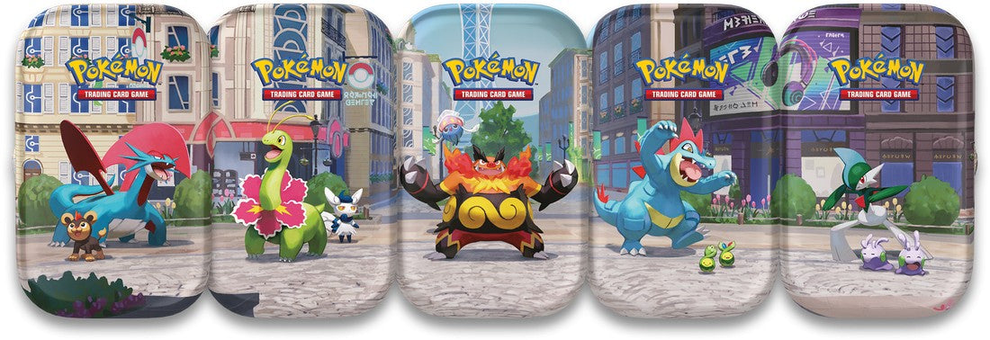 Pokémon Luminous City Mini Tin (Release Date: June 5, 2026) – Sealed TCG Mini Tin | Random Design